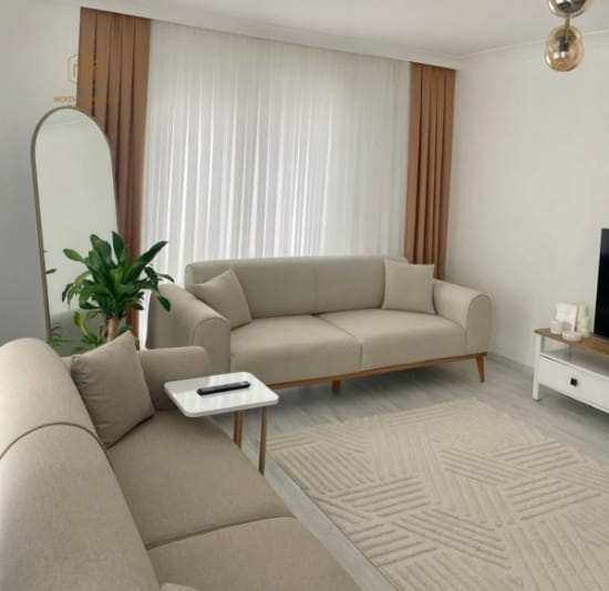 Hình ảnh của SOFA ĐỆM NỈ BỆ GỖ SỒI
