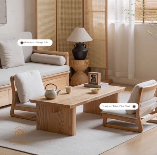 Hình ảnh của BÀN TRÀ WABI SABI