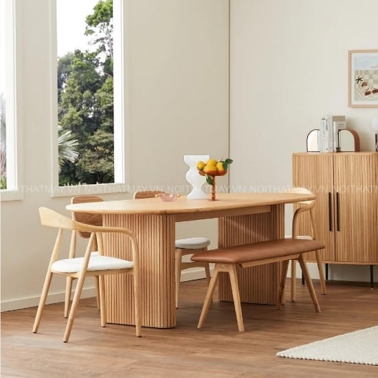 Hình ảnh của BÀN ĂN NOIR OVAL